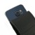  PDair Deluxe Leren Samsung Galaxy S6 Edge Flip Case - Zwart  5