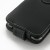 PDair Deluxe Leather HTC One M9 Flip Case - Black 4