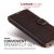 Verus Dandy LG G4 Leather-Style Wallet Case - Brown 3