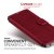 Housse Portefeuille LG G4  Verus Style Cuir - Rouge Vin 2