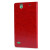 Olixar Leather-Style Sony Xperia C4 Wallet Stand Case - Red 5