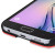 Funda Samsung Galaxy S6 Olixar con placa de aluminio - Roja 6