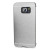 Funda Samsung Galaxy S6 Edge Olixar con placa de aluminio - Plata 2