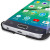 Funda Samsung Galaxy S6 Edge Olixar con placa de aluminio - Plata 7