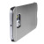 Funda Samsung Galaxy S6 Edge Olixar con placa de aluminio - Plata 9