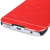 Olixar Aluminium Samsung Galaxy S6 Edge Shell Skal - Röd 7