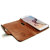 Tuff-Luv Vintage Leather Samsung Galaxy S6 Wallet Case - Brown 6