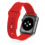 Olixar Soft Silicone Rubber Apple Watch 2 / 1 Armband - 38mm - Röd 4