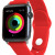 Olixar Silicone Rubber Apple Watch 3 / 2 / 1 Sport Armband (38mm) Rot 7