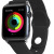 Olixar Silicone Rubber Apple Watch 3 /2/1 Sport Armband (42mm) Schwarz 6