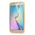 Bumper de metal Bling Crystal para Samsung Galaxy S6 -Dorada 2