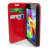 Encase Leather-Style Samsung Galaxy S5 Mini Wallet Case - Red 8