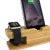 Olixar Charging Apple Watch Bamboo Stand with iPhone Dock 3