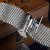 Bracelet pour Apple Watch 2 / 1 (38mm) Stainless Acier - Argent 3