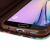 Olixar Floral Fabric Samsung Galaxy S6 Wallet Case - Black 10