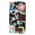Olixar Floral Fabric Samsung Galaxy S6 Edge Wallet Case - Zwart  2