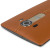 LG G4 Bruine Leather Replacement Back Cover 4