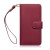 Olixar Leren-Style Microsoft Lumia 640 Wallet Case - Floral Rood  4