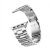 Bracelet  Apple Watch 3 / 2 / 1 Stainless Acier Hoco - 42mm - Argent 5