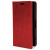 Olixar Leather-Style Sony Xperia Z3 Compact Wallet Stand Case - Red 2