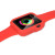 Olixar Soft Silikon Apple Watch 3 /2 /1 Sport Hülle mit Band(38mm) Rot 7