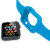 Olixar Soft Silikon Apple Watch 3/2/1 Sport Hülle mit Band(38mm) Blau 6