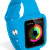 Olixar Soft Silikon Apple Watch 3/2/1 Sport Hülle mit Band(38mm) Blau 11