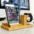Olixar Apple Watch Holzständer mit iPhone / iPad Dock 9