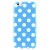 Polka Dot FlexiShield iPhone 6 Plus Gel Case - Blauw  3
