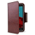 Housse Vodafone Smart Prime 6 Encase Portefeuille Style cuir – Marron 4