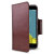 Encase Leather-Style Vodafone Smart Ultra 6 Wallet Case - Bruin  3