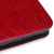 Olixar Leather-Style Samsung Galaxy J1 2015 Lommebok Deksel - Rød 9