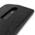 Olixar Leren-Style Motorola Moto G 3rd Gen Wallet Case - Zwart 5