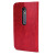 Housse Motorola Moto G 3e Gen Olixar Portefeuille Style Cuir – Rouge 4