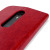 Olixar Leather-Style Motorola Moto G 3rd Gen Lommebok Deksel - Rød 11