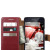 Verus Dandy Leather-Style Samsung Galaxy Note 5 Wallet Case - Wine 2