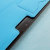 Snugg Leather-Style Wallet Microsoft Surface 3 Pouch - Cyan 7