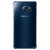 Officiele Samsung Galaxy S6 Edge+ Clear View Cover - Blauw/Zwart 2