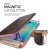Verus Dandy Leather-Style Samsung Galaxy S6 Edge Wallet Case - Brown 3