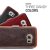 Verus Dandy Leather-Style Samsung Galaxy S6 Edge Wallet Case - Brown 5