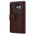 Olixar Samsung Galaxy S6 Edge Plus Genuine Leather Wallet Case - Brown 2