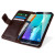 Olixar Samsung Galaxy S6 Edge+ Ledertasche WalletCase in Braun 12
