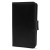 Olixar Samsung Galaxy J1 Genuine Leather Wallet Case - Zwart 2
