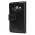 Olixar Samsung Galaxy J1 Genuine Leather Wallet Case - Zwart 3
