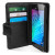 Olixar Samsung Galaxy J1 Genuine Leather Wallet Case - Zwart 9