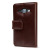 Olixar Samsung Galaxy J1 2015 Genuine Leather Wallet Case - Brown 2