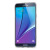 FlexiShield Slot Samsung Galaxy Note 5 Gel Case Hülle in Kristallklar 6