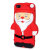 Olixar 3D Santa iPhone 5S / 5 Silicone Case - Red / Black 3