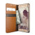 Verus Samsung Galaxy S6 Edge Plus Genuine Leather Wallet Case - Brown 3