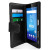 Olixar Sony Xperia Z5 Wallet Case Ledertasche in Schwarz 6